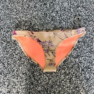 Triangl ✦ Neoprene Floral Bikini Bottom (L)